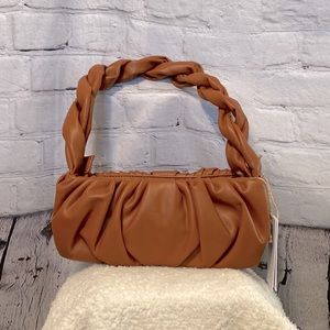 Women’s Vegan leather Handbag…Small…Rust Orange